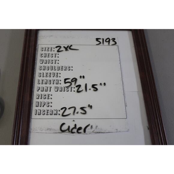 NEW Womens Cider Leopard Cheetah Print Denim Jeans Extra Wide Leg Bib Baggy 2XL - Picture 5 of 5